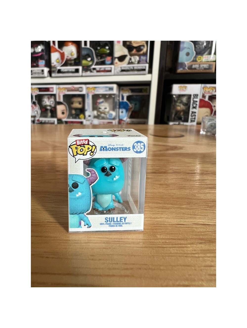 BITTY Sulley Waving Monsters Inc. 1-Inch Funko Pop #385 Disney Pixar Movies Film